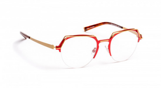 J.F. Rey JF2933 Eyeglasses, RED / YELLOW GOLD (3050)