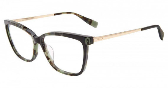 Furla VFU496 Eyeglasses, Green