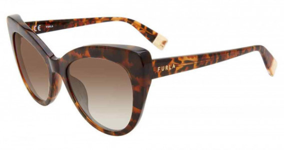 Furla SFU405 Sunglasses, TORTOISE (0LEO)