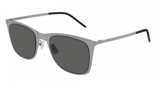 Saint Laurent SL 51 SLIM METAL Sunglasses, 003 - SILVER with GREY lenses