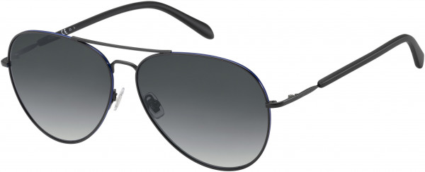 Fossil FOS 3104/G/S Sunglasses, 0003 MATTE BLACK