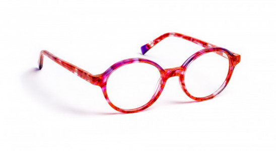 J.F. Rey MUSHROOM Eyeglasses, RED/PLUM 6/8 MIXTE (8075)