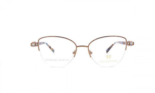 Pier Martino PM6637 Eyeglasses, Bronze Aqua Amber