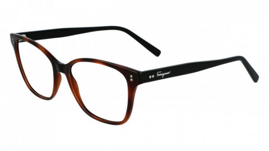 Ferragamo SF2912 Eyeglasses, (241) TORTOISE/BLACK