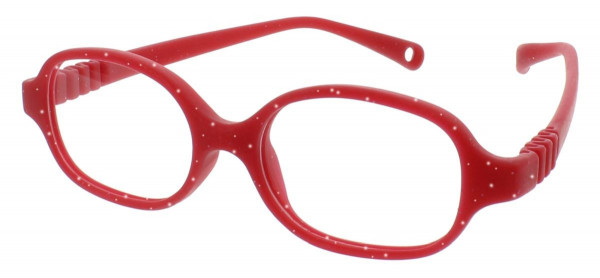 Dilli Dalli CUDDLES Eyeglasses, Red Sparkle