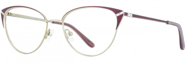 Cote D'Azur Cote D'Azur CDA-320 Eyeglasses, Mauve / Gold