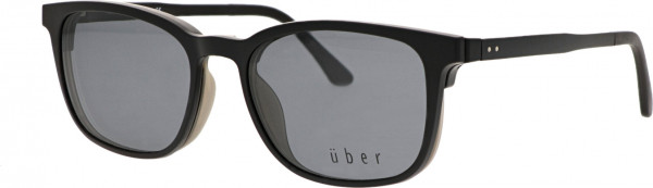 Uber X7 Eyeglasses, Gunmetal/Black with Clip (no longer available)
