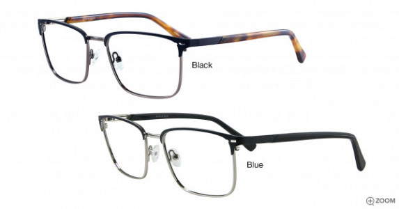 Colours Workman Eyeglasses, Black
