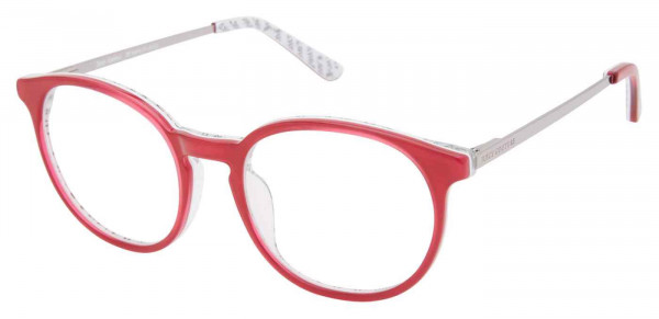 Juicy Couture JU 306 Eyeglasses, 03DV CRYSTAL PINK