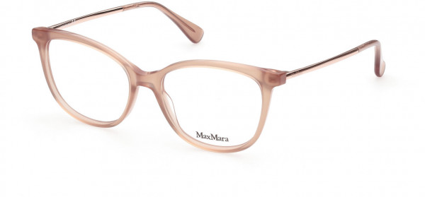 Max Mara MM5008 Eyeglasses, 045 - Shiny Light Brown