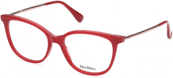 Max Mara MM5008 Eyeglasses, 066 - Shiny Red