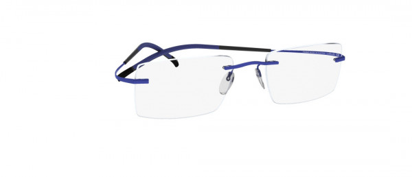 Silhouette TMA Icon 5397 Eyeglasses, 6076 Vivid Blue