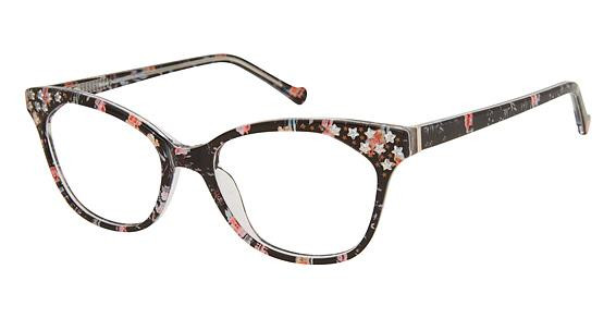 Betsey Johnson SPOTLIGHT Eyeglasses, Black