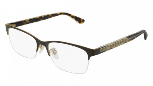 Gucci GG0387OJ Eyeglasses, 002 - CRYSTAL