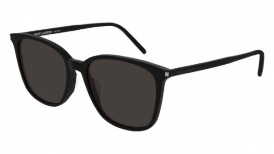 Saint Laurent SL 325/K Sunglasses, 001 - BLACK with BLACK lenses