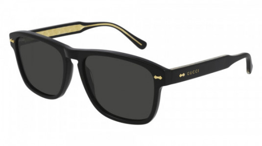 Gucci GG0911S Sunglasses, 001 - BLACK with GREY lenses