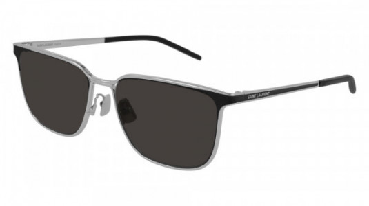 Saint Laurent SL 428 Sunglasses, 001 - SILVER with GREY lenses