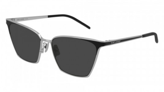 Saint Laurent SL 429 Sunglasses, 001 - SILVER with GREY lenses