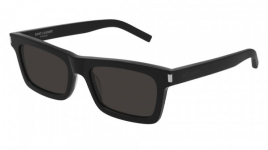 Saint Laurent SL 461 BETTY Sunglasses, 001 - BLACK with BLACK lenses