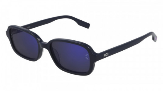 McQ MQ0309S Sunglasses, 003 - BLUE with BLUE lenses