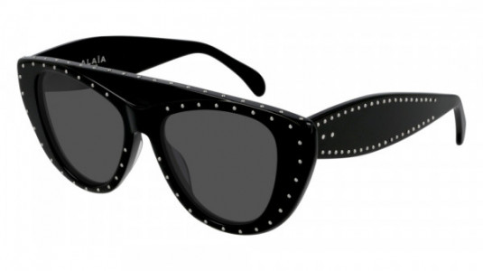 Azzedine Alaïa AA0053S Sunglasses, 002 - BLACK with GREY lenses