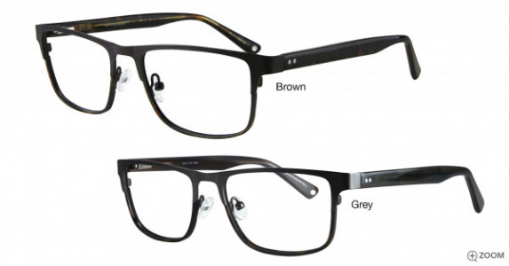 Bulova Port Hope Eyeglasses, Brown