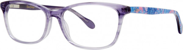 Lilly Pulitzer Girls Azita Eyeglasses, Purple Shell