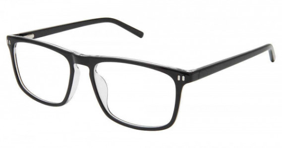 SuperFlex SF-591 Eyeglasses, S300-BLACK CRYSTAL
