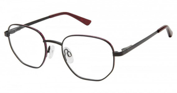 SuperFlex SFK-248 Eyeglasses, S100-BLACK FUCHSIA