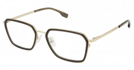 Evatik E-9219 Eyeglasses, S400-BLACK GOLD