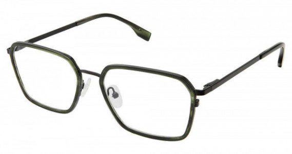Evatik E-9219 Eyeglasses, S416-FOREST BLACK