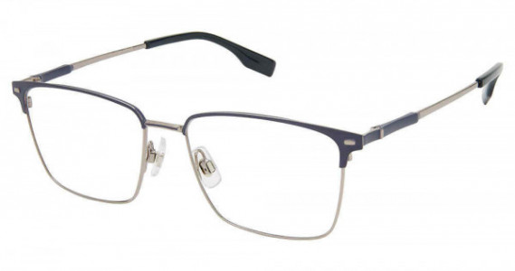 Evatik E-9212 Eyeglasses, M201-BLUE GUNMETAL