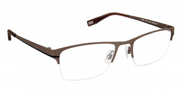 Evatik E-9164 Eyeglasses, (941) BROWN BLACK