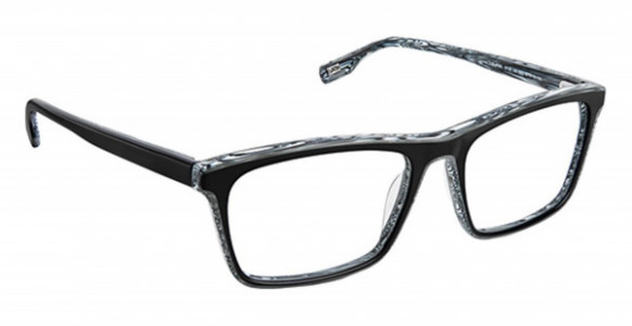 Evatik E-9158 Eyeglasses, (922) BLACK STRIPE