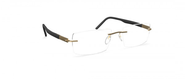 Silhouette Identity IM Eyeglasses, 7520 Gold / Black