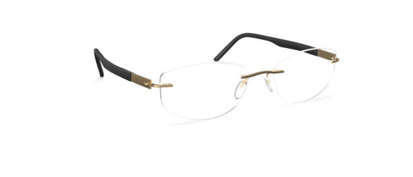 Silhouette Identity IP Eyeglasses, 7520 Gold / Black