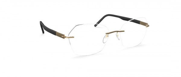 Silhouette Identity KQ Eyeglasses, 7520 Gold / Black