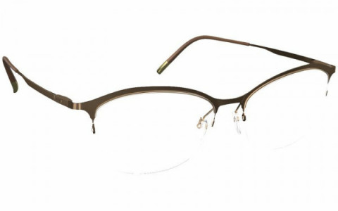 Silhouette Lite Arcs Nylor 4556 Eyeglasses, 6040 Silky Brown