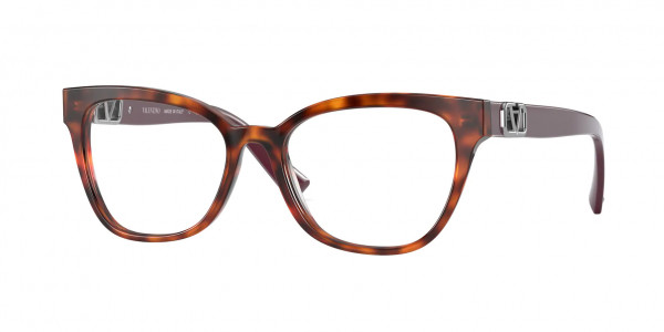 Valentino VA3049 Eyeglasses, 5011 HAVANA (BROWN)