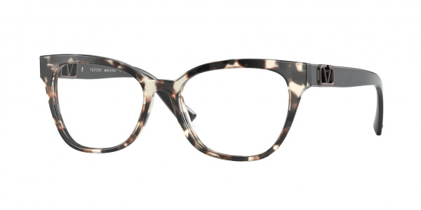 Valentino VA3049 Eyeglasses, 5097 BROWN /BEIGE TORTOISE (LIGHT BROWN)