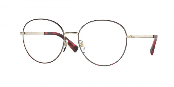 Valentino VA1025 Eyeglasses, 3068 RED HAVANA/LIGHT GOLD (HAVANA)