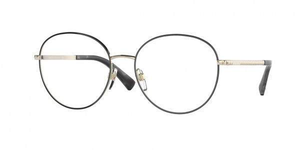 Valentino VA1025 Eyeglasses, 3070 BLACK/LIGHT GOLD (BLACK)