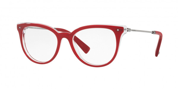 Valentino VA3005 Eyeglasses, 5027 TOP BORDEAUX ON CRYSTAL (BORDEAUX)