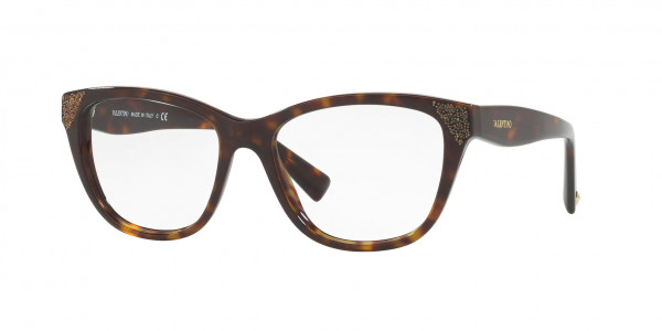 Valentino VA3008 Eyeglasses, 5022 HAVANA (HAVANA)