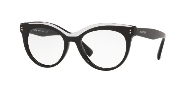 Valentino VA3022 Eyeglasses, 5131 BLACK/CRYSTAL (BLACK)
