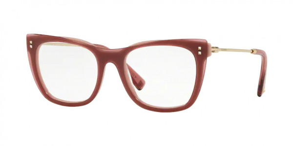 Valentino VA3028 Eyeglasses, 5101 TRANSPARENT PINK/PINK (PINK)