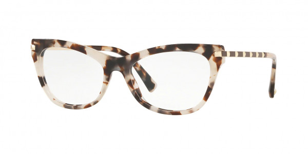 Valentino VA3041 Eyeglasses, 5097 BROWN/BEIGE HAVANA (LIGHT BROWN)