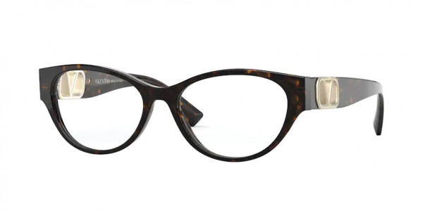 Valentino VA3042 Eyeglasses, 5002 HAVANA (BROWN)