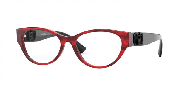 Valentino VA3042 Eyeglasses, 5020 RED HAVANA (RED)