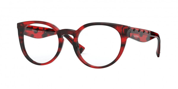 Valentino VA3047 Eyeglasses, 5020 RED HAVANA (RED)
